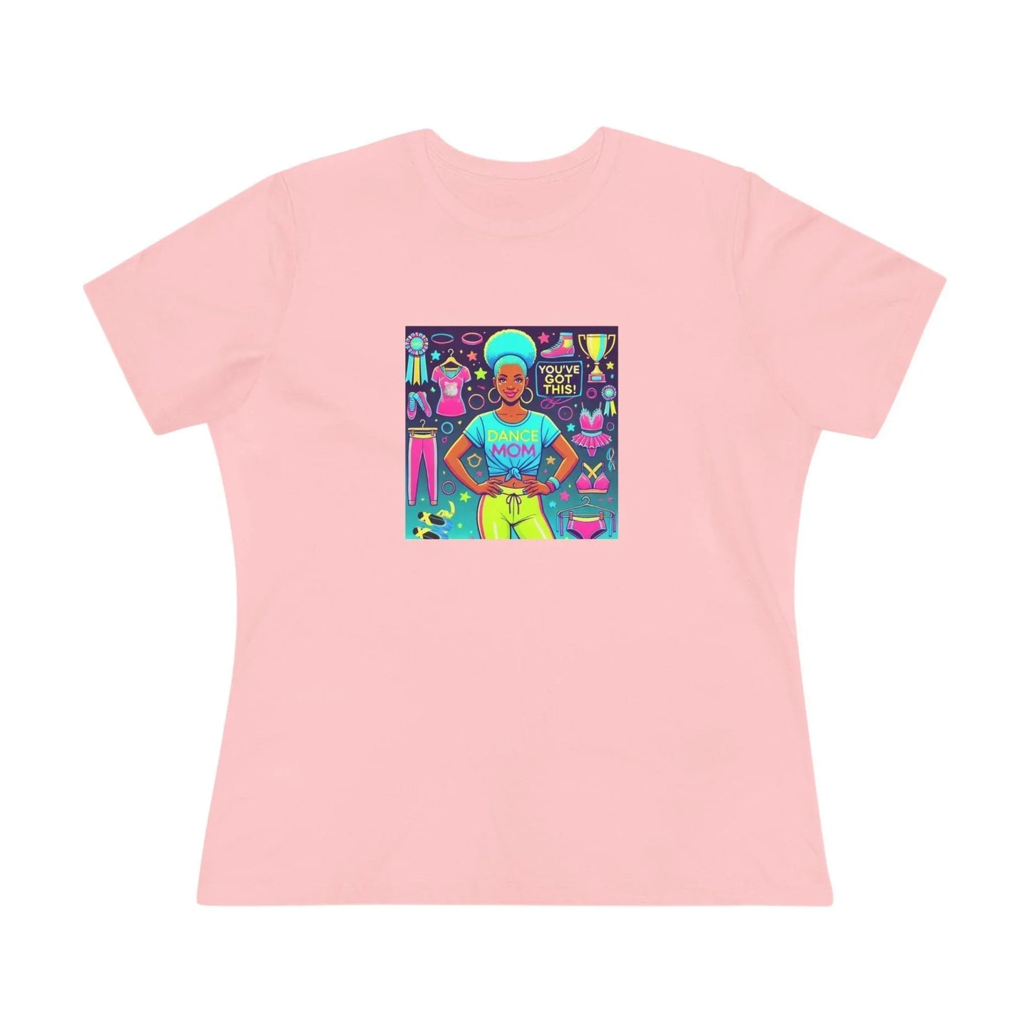 Dance Mom: You've Got This - Blue Hair Mom- You've Got This - Women's Softstyle Tee - Whippie's