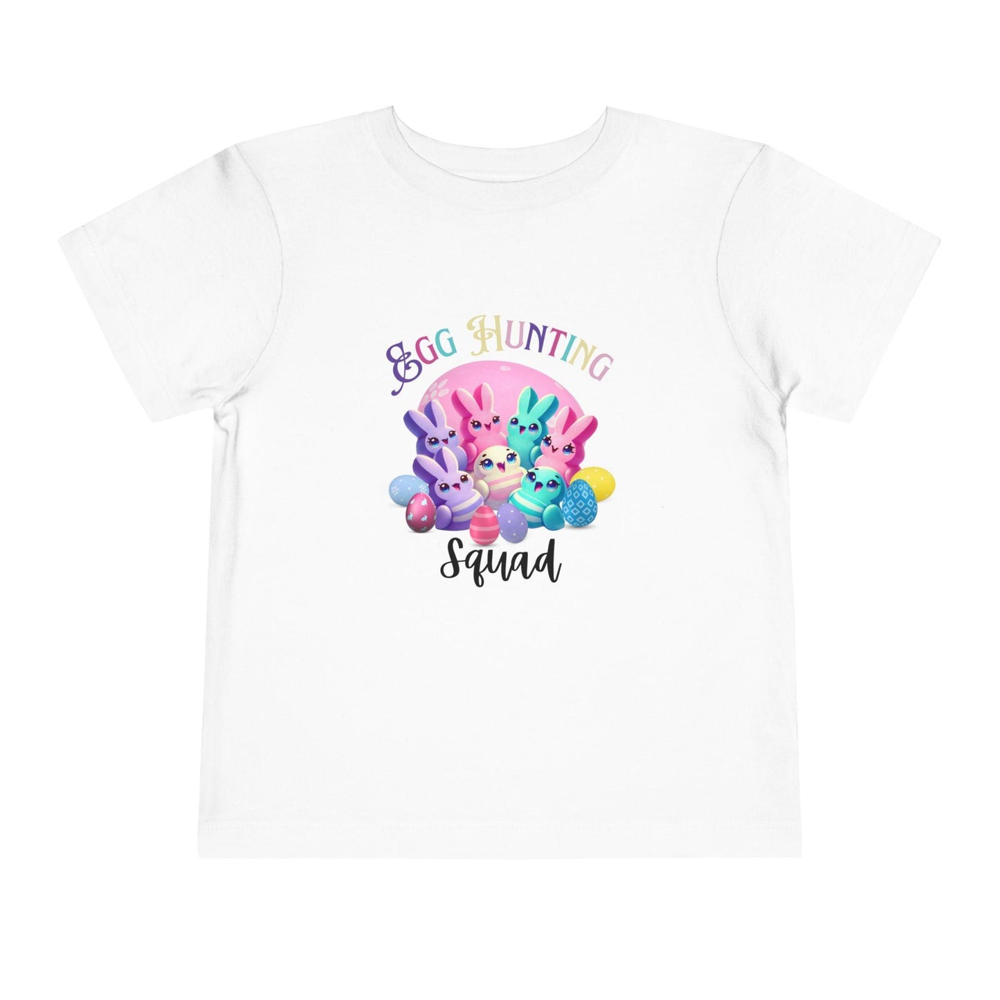 Egg Hunting Squad Toddler Tee - 🐣🐰 Hop into Easter Fun! 🐰🐣 - Whippie's
