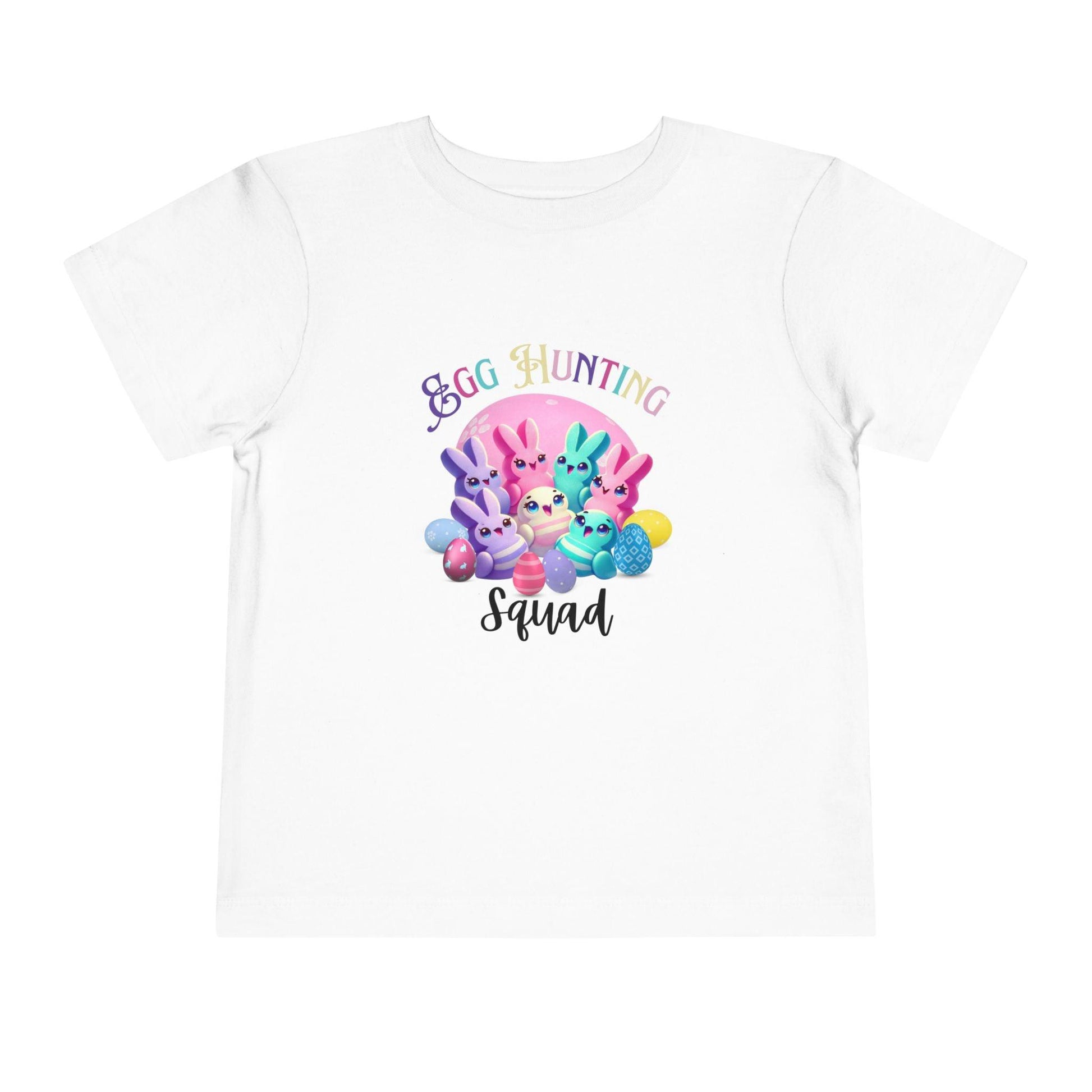 Egg Hunting Squad Toddler Tee - 🐣🐰 Hop into Easter Fun! 🐰🐣 - Whippie's