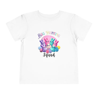 Egg Hunting Squad Toddler Tee - 🐣🐰 Hop into Easter Fun! 🐰🐣 - Whippie's