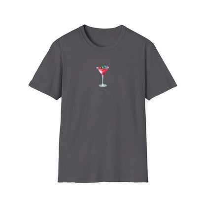 My Christmas Spirit is Vodka 🍸🎄 - Unisex Softstyle T-shirt - Whippie's