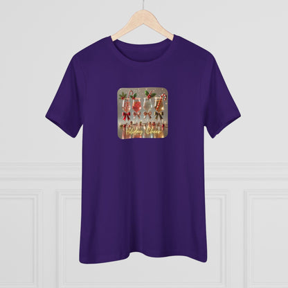 Holiday Cheer - Sip, Smile, Repeat 🥂🎄 - Women's Softstyle Tee - Whippie's