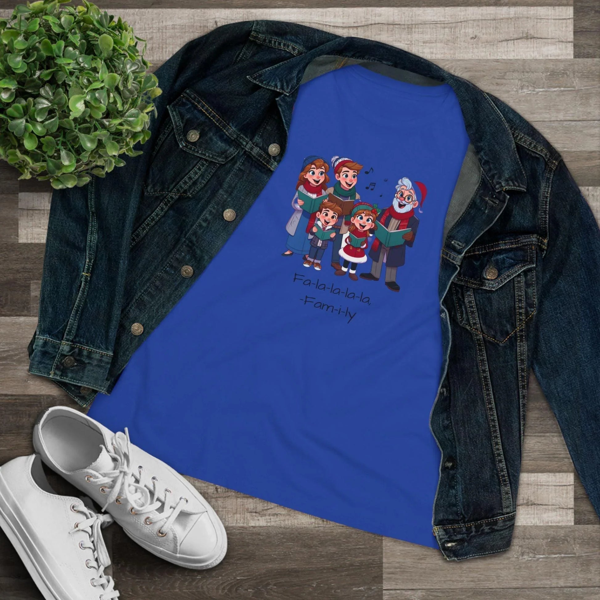 Fa-la-la-la-la, -Fam-i-ly - Women's Tee - Whippie's
