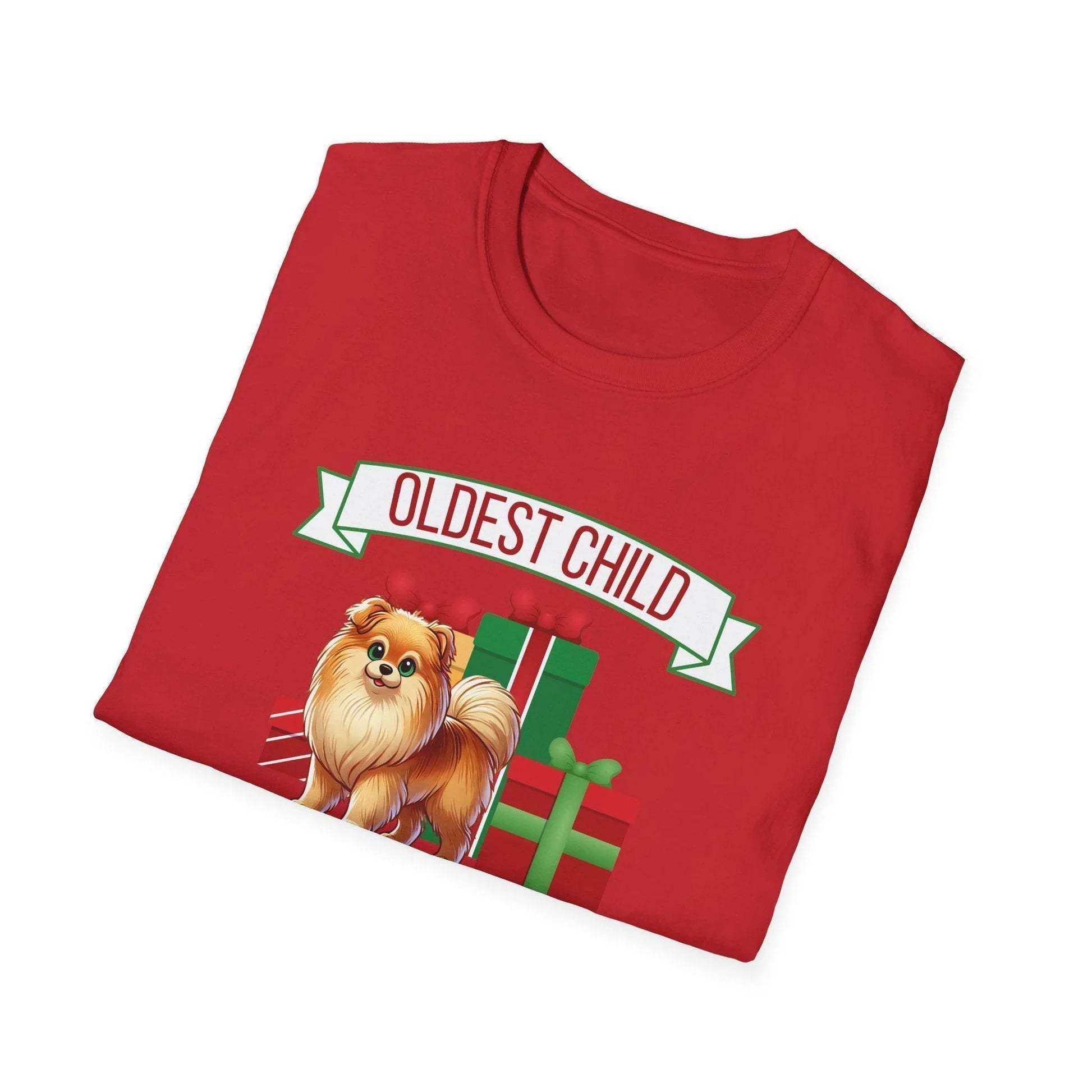 Oldest Child, The Favorite 🎁🐶 Pomeranian - Unisex Tee! 🎁👑 - Whippie's