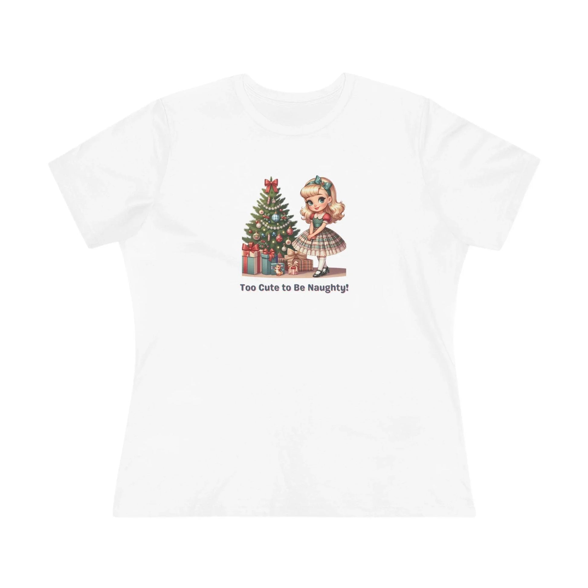 Too Cute to be Naughty - Women's Softstyle Tee - Whippie's