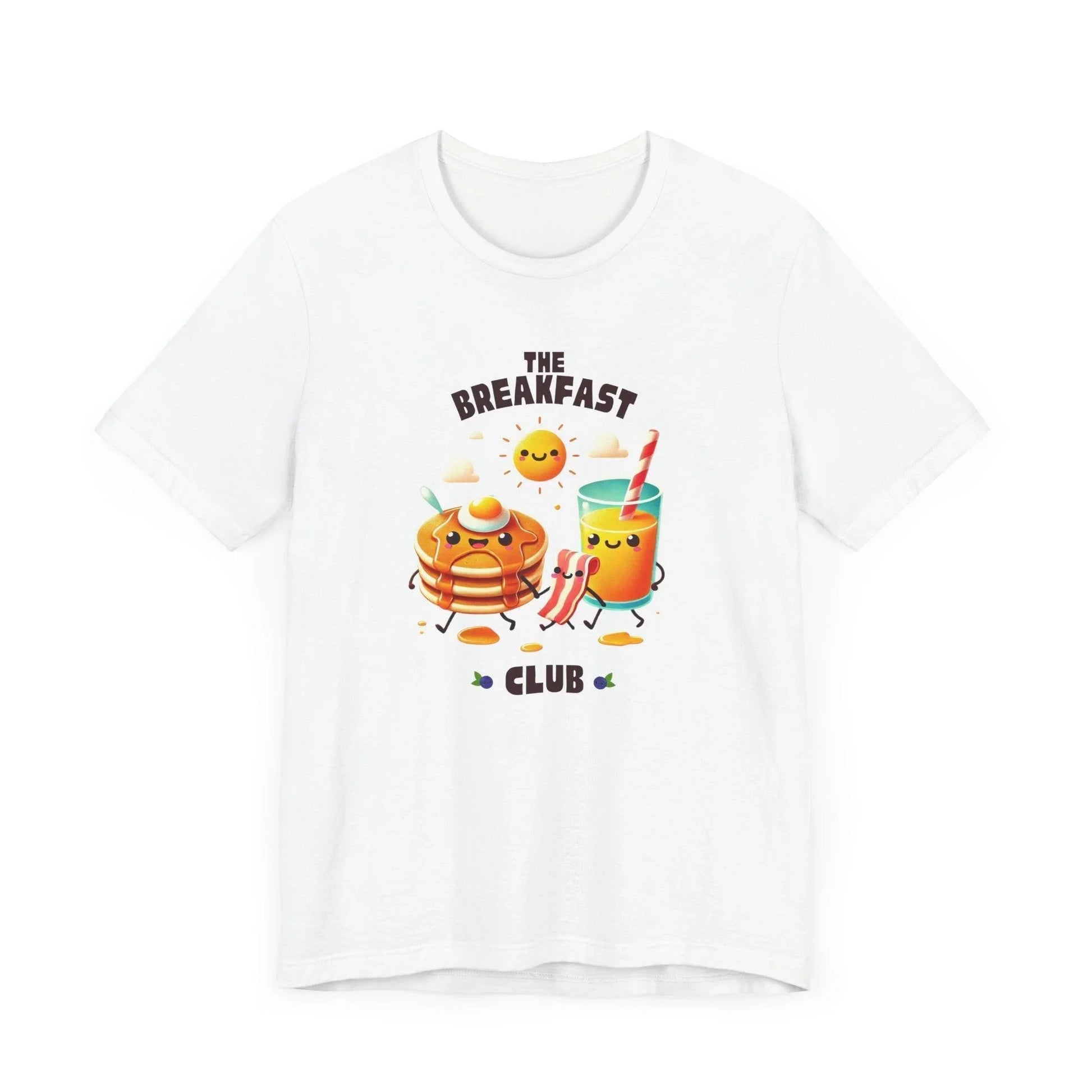 🥞 Breakfast Club 🍳 Unisex Jersey Tee ☀️ Rise and shine, breakfast time! - Whippie's
