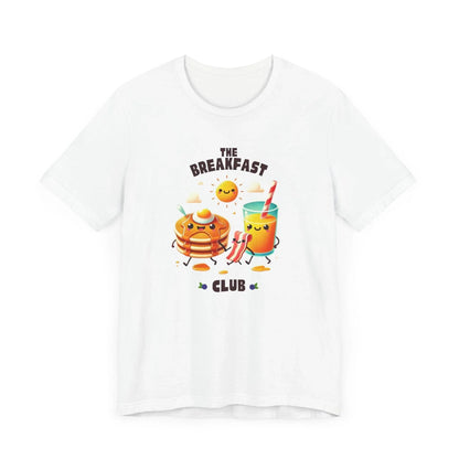 🥞 Breakfast Club 🍳 Unisex Jersey Tee ☀️ Rise and shine, breakfast time! - Whippie's
