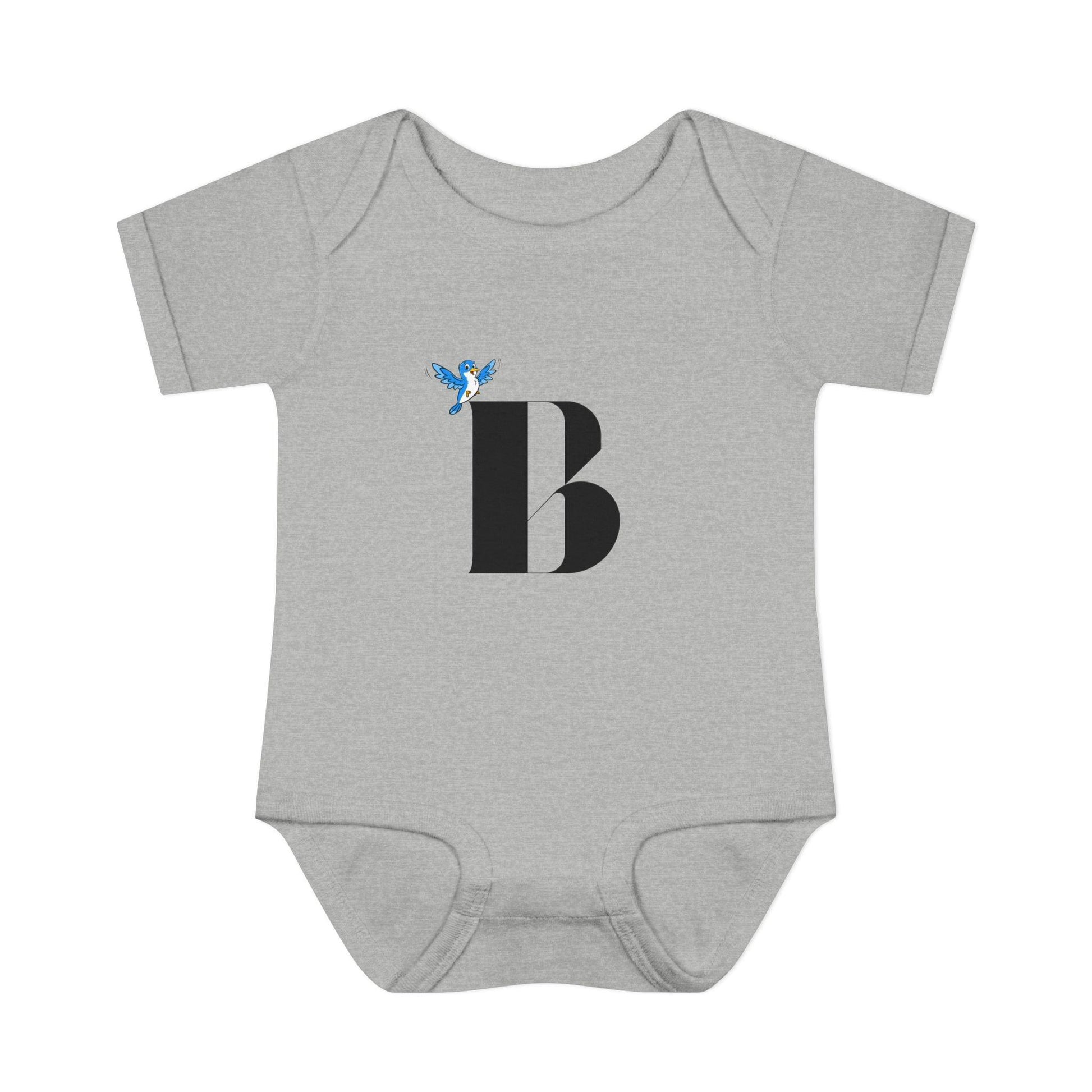 Alphabet Adventures: Letter B - Beautiful Bluebird Baby Onesie B is for Beautiful Bluebird! - Whippie's