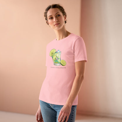 Buzzed to Infinity Cocktail Shirt - Drinking Around the World Tee