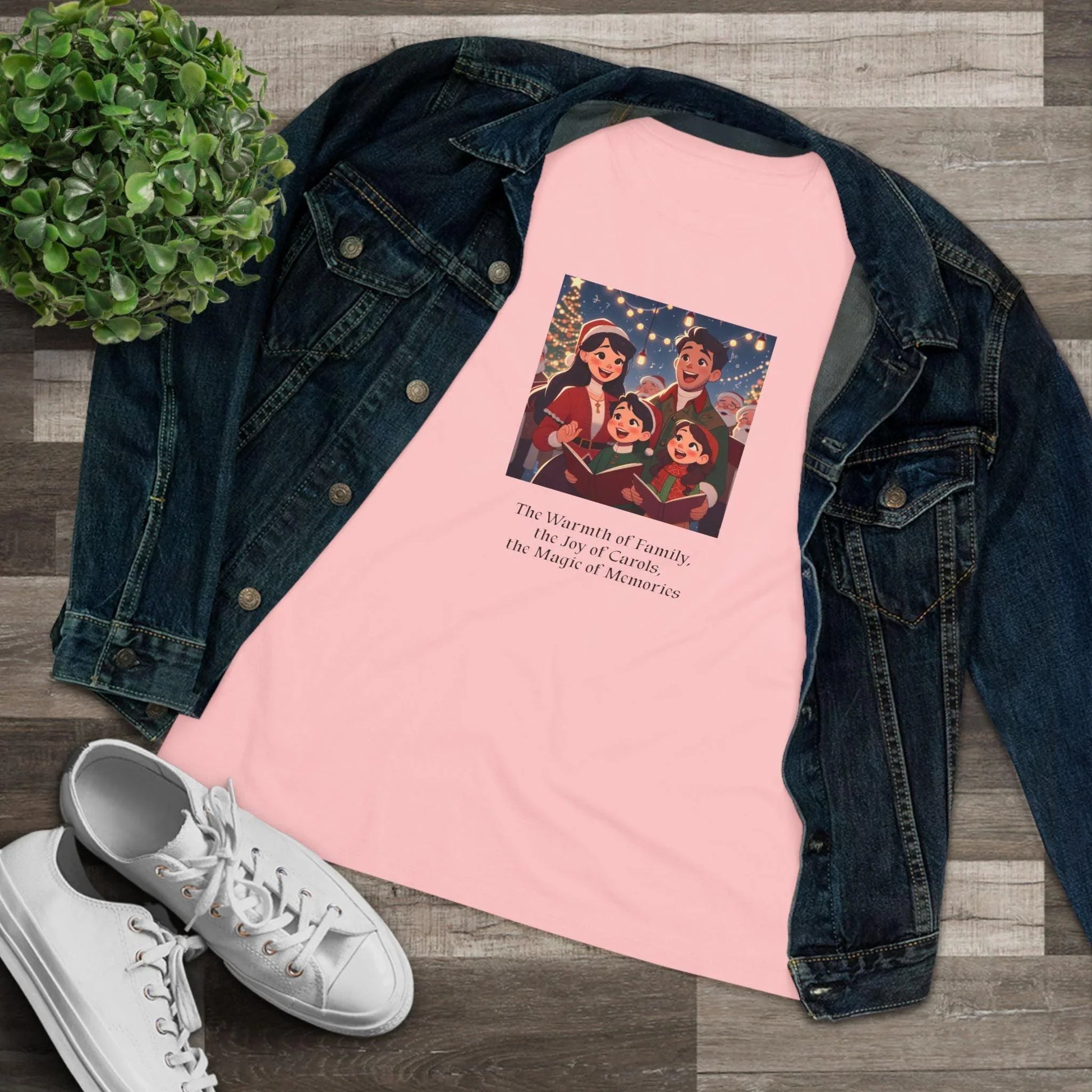 The Warmth of Family, the Joy of Carols, the Magic of Memories - Women's Tee - Whippie's