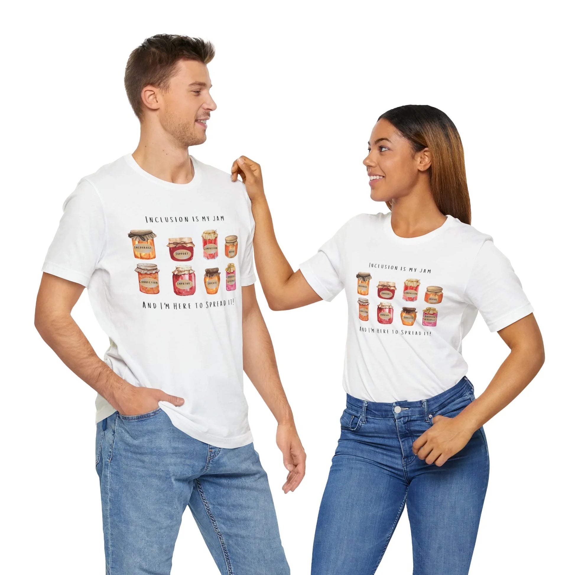 Inclusion Is My Jam Unisex Tee - Spread Kindness! - Whippie's
