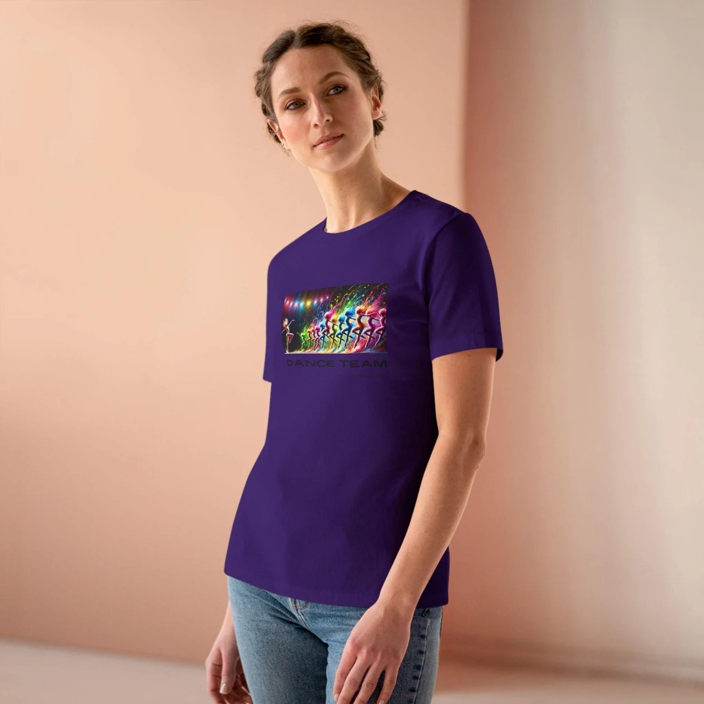 Dance Team: Dance unites us, passion ignites us, love defines us! 💃‍♀️ Women's Softstyle Tee 🎨 - Whippie's
