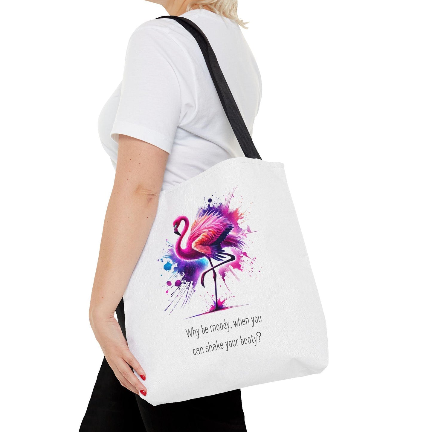 Shake Your Booty Tote Bag - 🦩 Flaunt Your Flamingo Flair! 🦩 - Whippie's