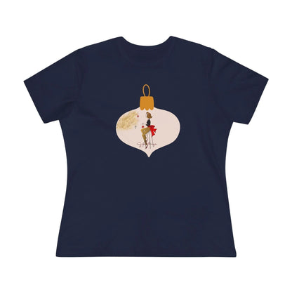 Retro Tree Decorating - Women's Tee - Whippie's