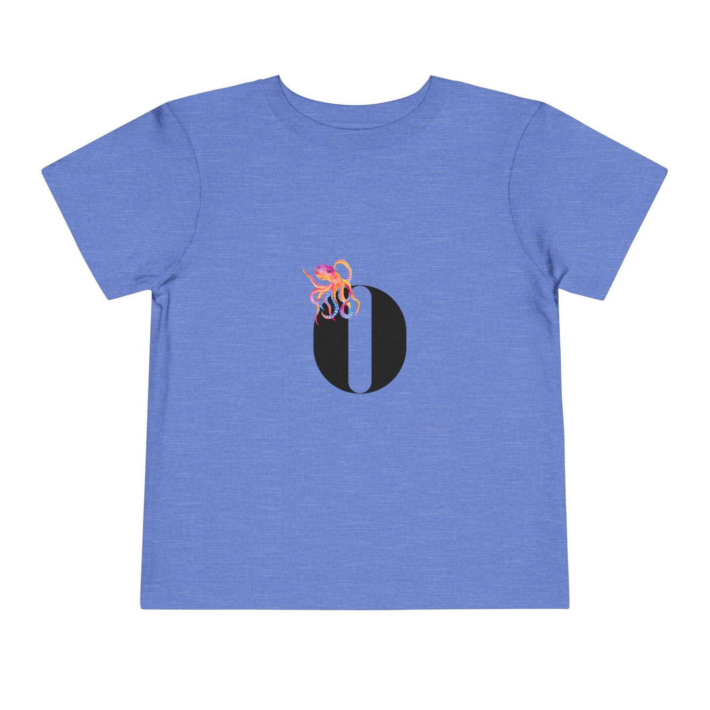Alphabet Adventures: Letter O - Octopus Toddler T-shirt - Whippie's