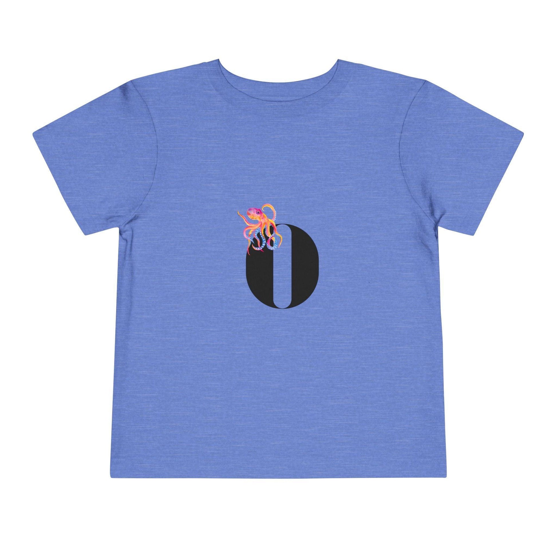 Alphabet Adventures: Letter O - Octopus Toddler T-shirt - Whippie's