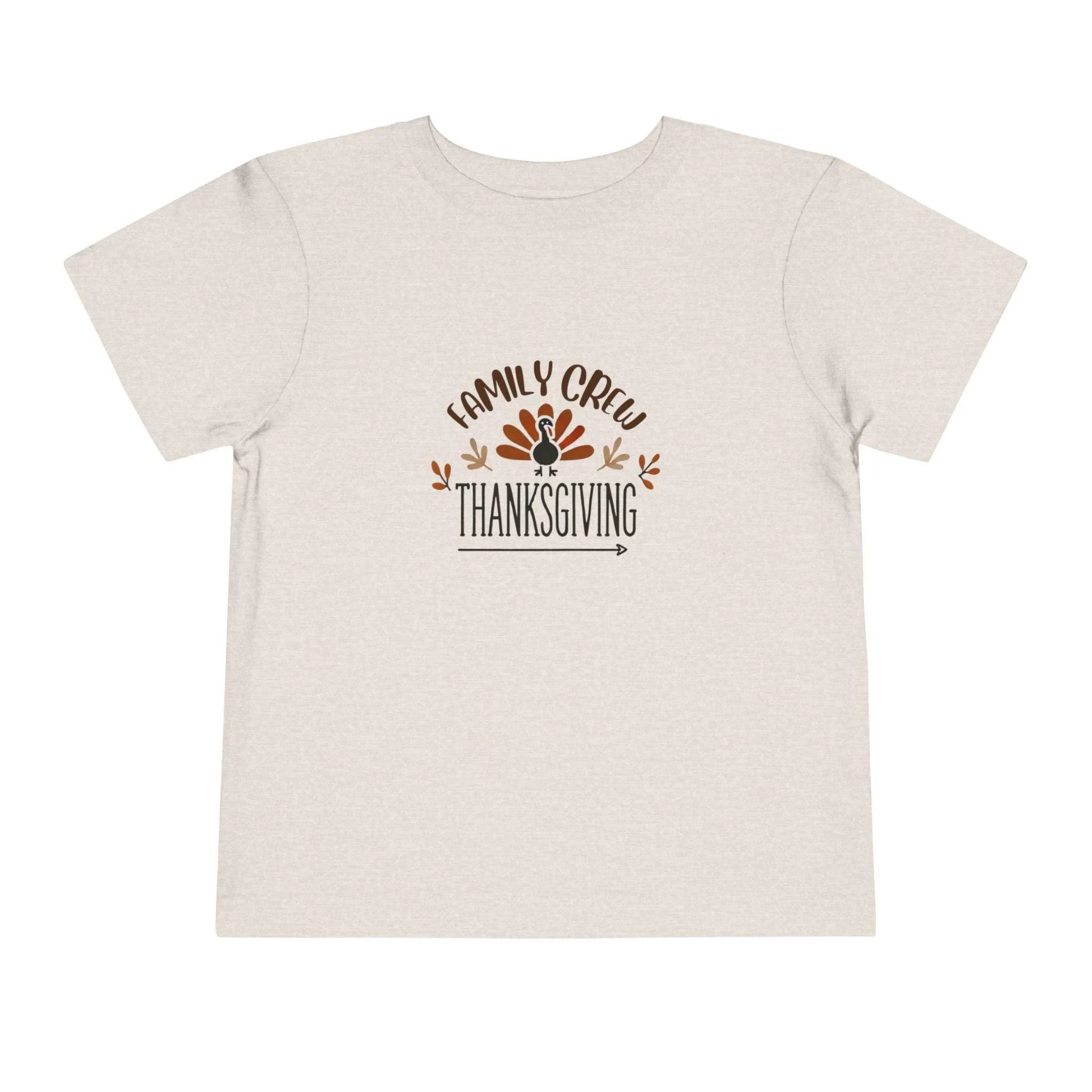 Thanksgiving Family Crew - Toddler Short Sleeve Tee - Whippie's