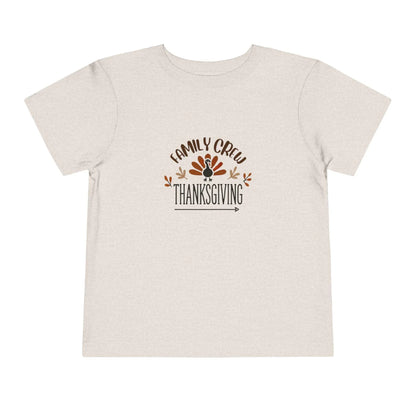 Thanksgiving Family Crew - Toddler Short Sleeve Tee - Whippie's