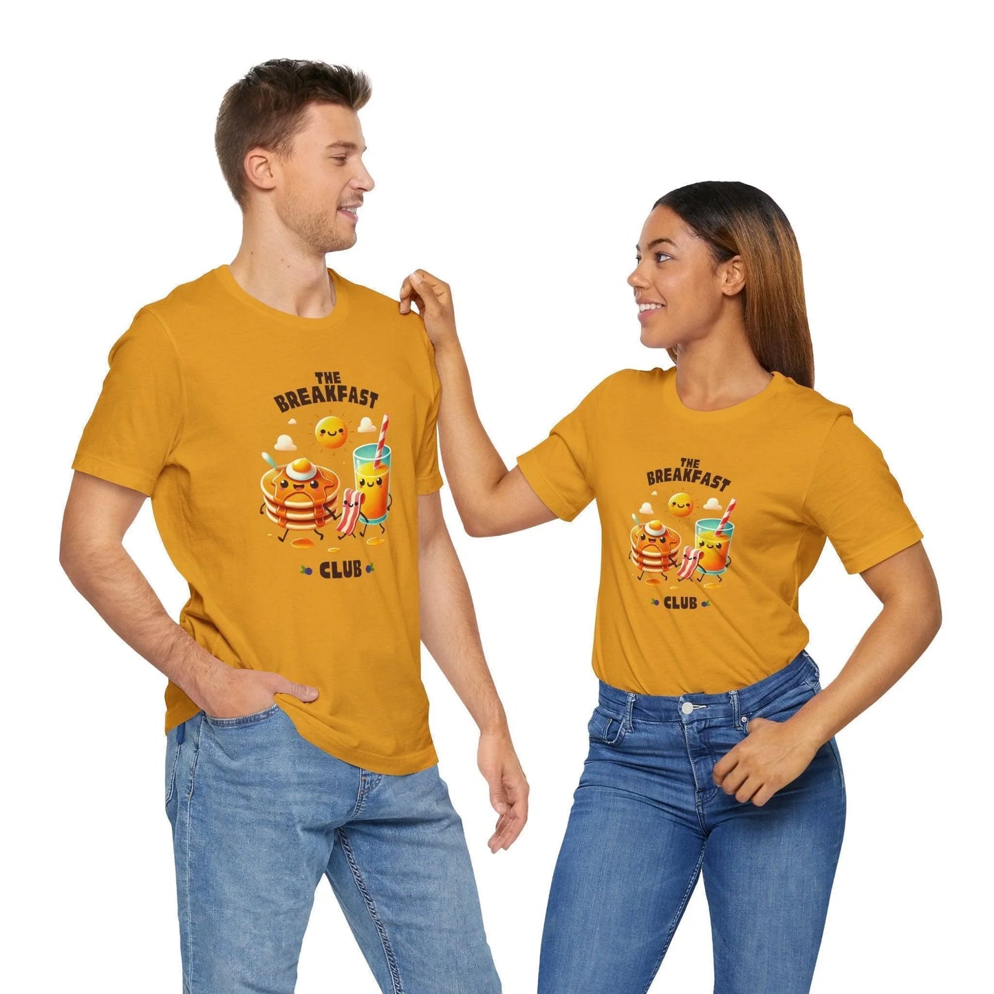 🥞 Breakfast Club 🍳 Unisex Jersey Tee ☀️ Rise and shine, breakfast time! - Whippie's