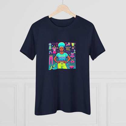 Dance Mom: You've Got This - Blue Hair Mom- You've Got This - Women's Softstyle Tee - Whippie's