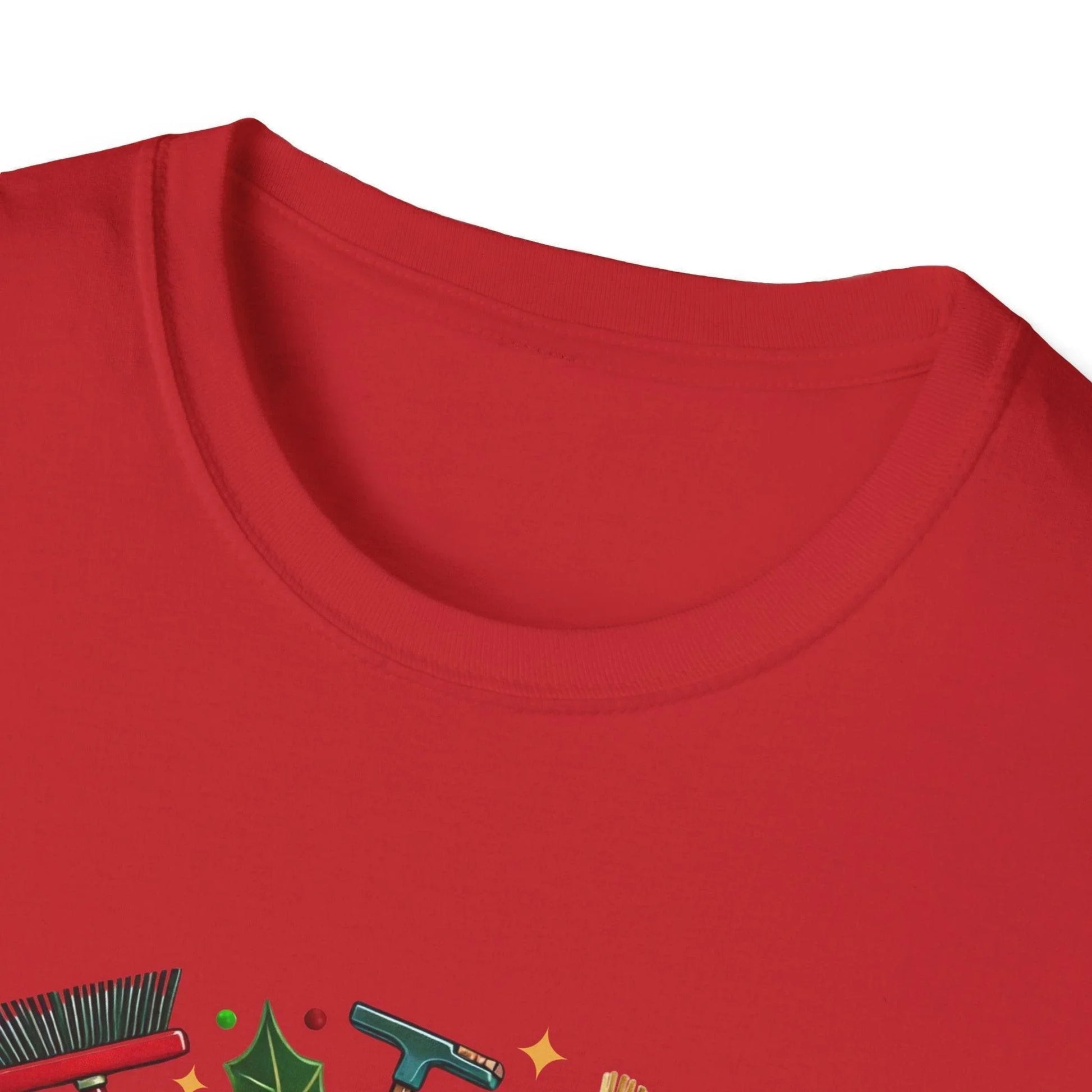 Santa's Favorite Custodian Unisex Tee 🧹🎅 - Whippie's