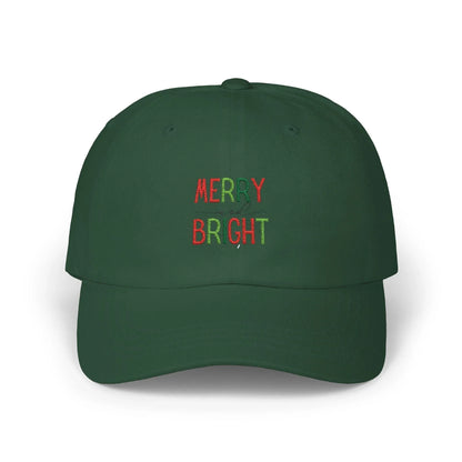 Merry and Bright - Embroidered Baseball Cap 🌈✨ - Whippie's