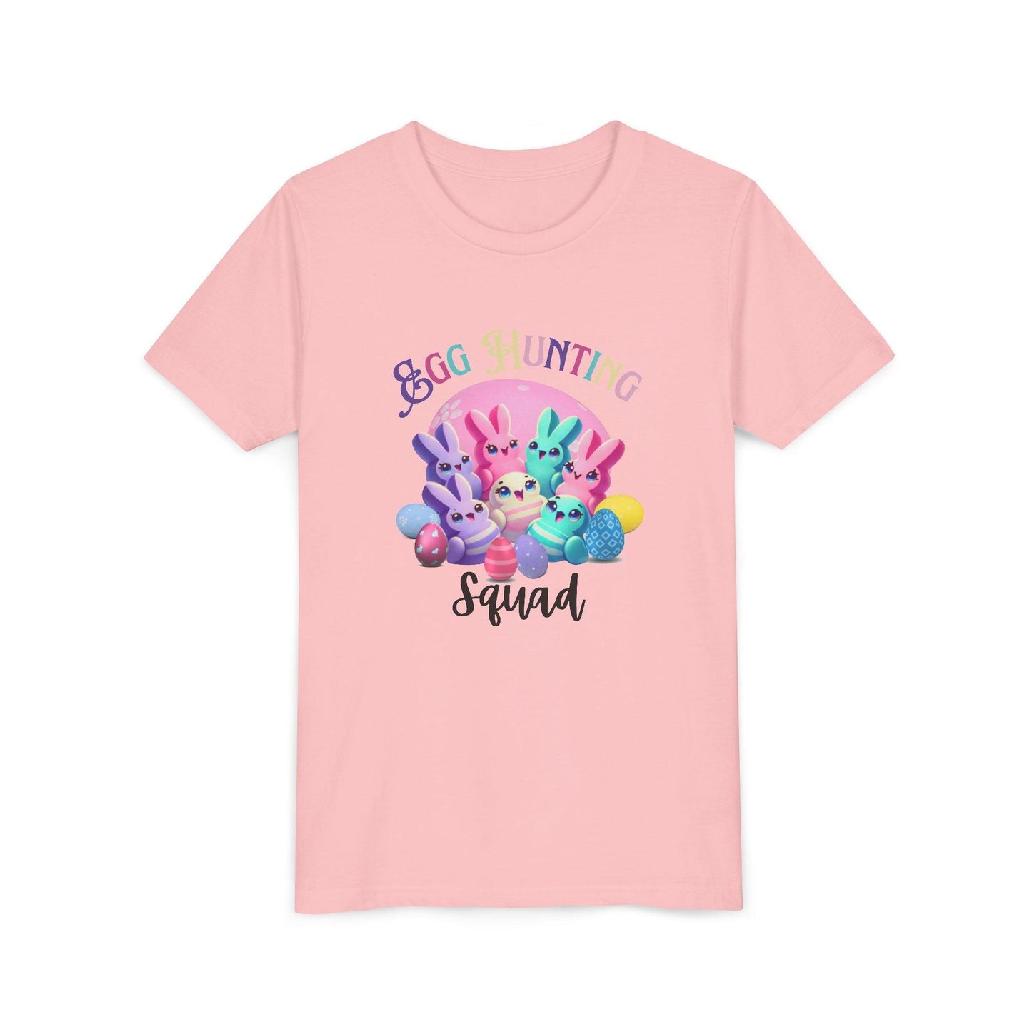 Egg Hunting Squad Youth Tee - 🐣🐰 Hop into Easter Fun! 🐰🐣 - Whippie's