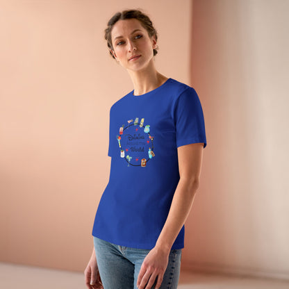 Drinking Around the World - Princess - Women's Softstyle Tee