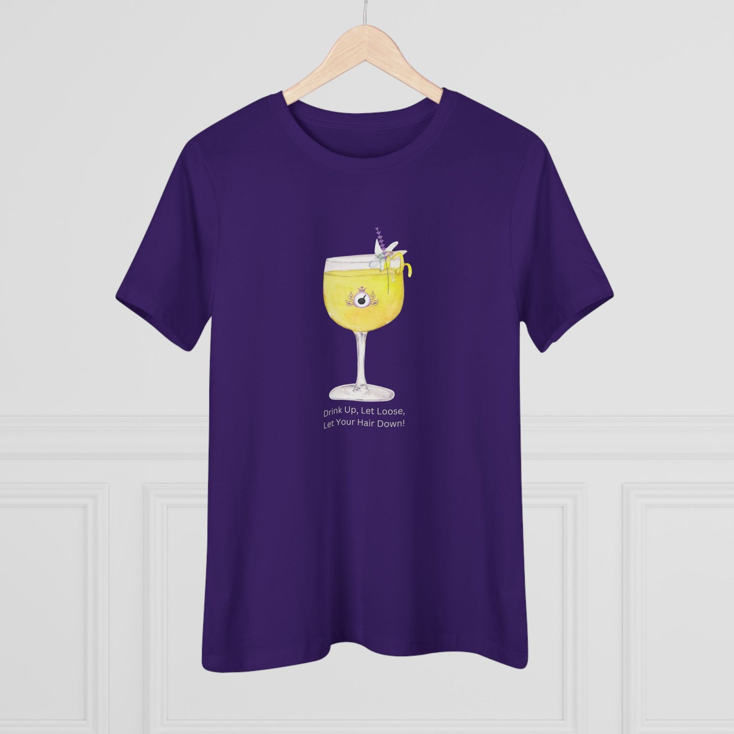 Long Hair Princess Shirt - Drink Up, Let Loose, Let Your Hair Down