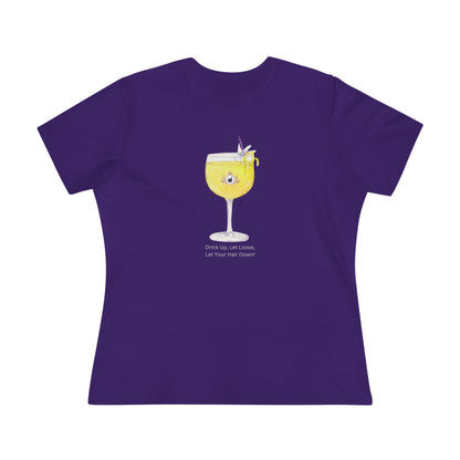 Long Hair Princess Shirt - Drink Up, Let Loose, Let Your Hair Down
