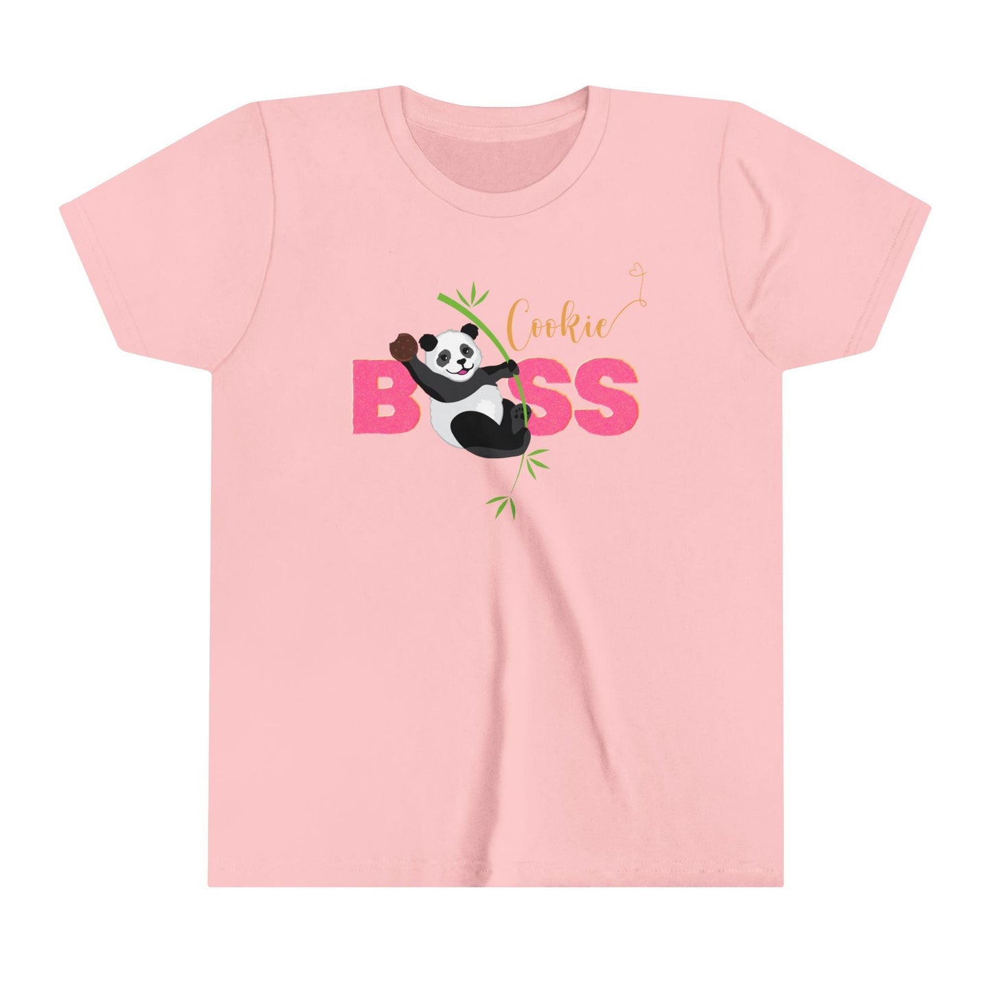 Cookie Boss Youth Tee - Panda-monium at the Cookie Booth! 🍪👑🐼 - Whippie's