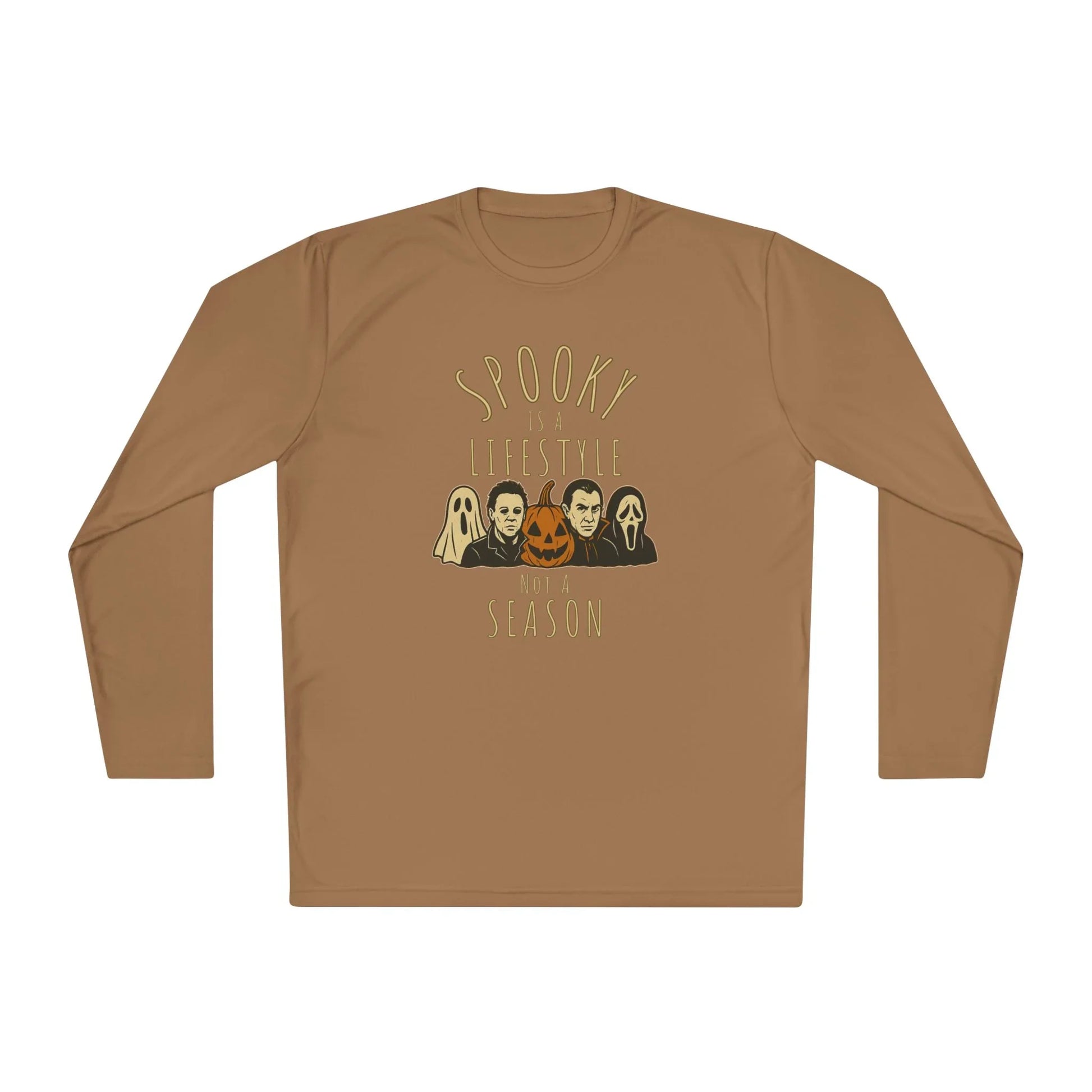 Spooky Is A Lifestyle: Classic Horror Icons Unisex Long Sleeve Tee - Whippie's