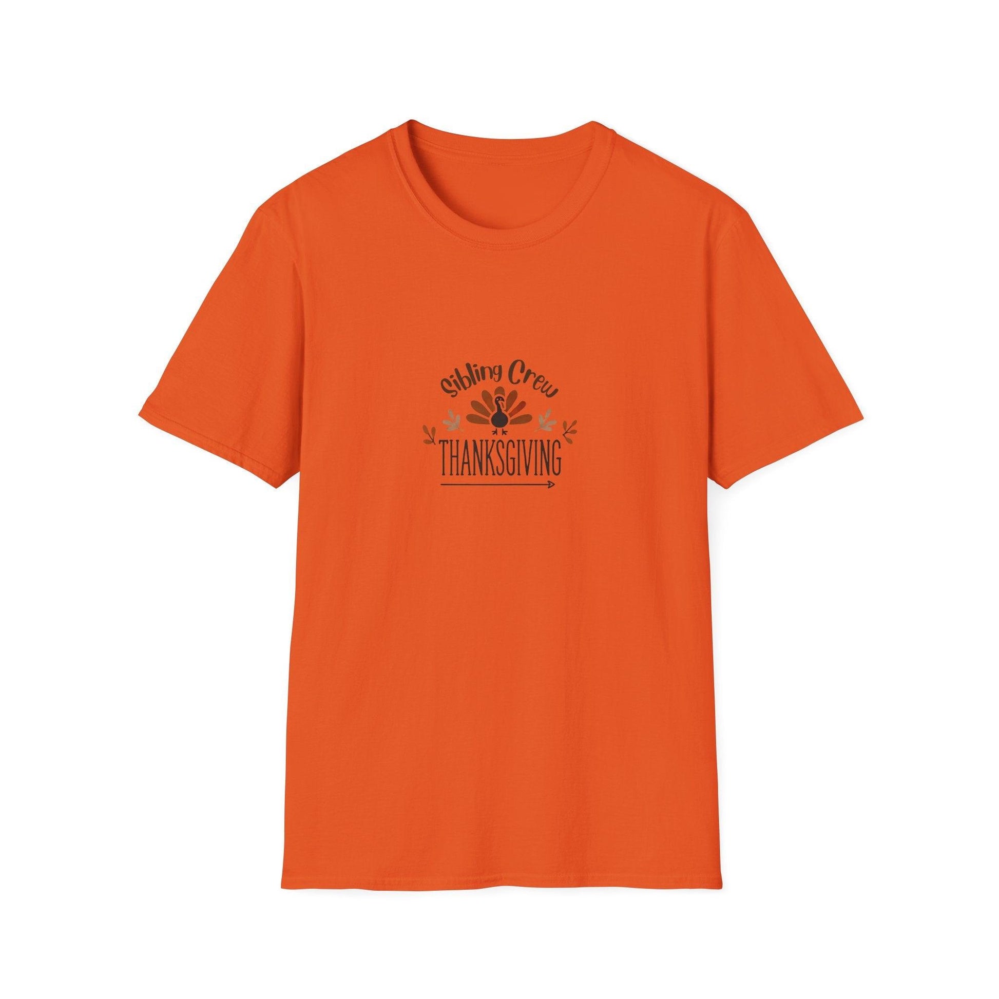 Thanksgiving Sibling Crew Unisex T-Shirt - Whippie's