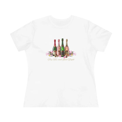 🍾💖 Pop, Fizz, and Shine Bright! ✨🥂 - Women's Softstyle Tee - Whippie's