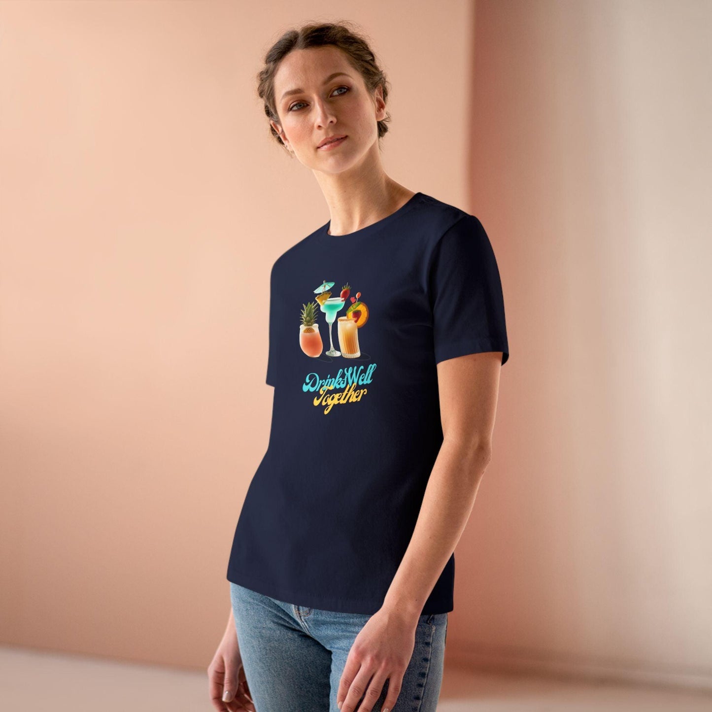 Drinks Well, Together - Women's Tee - Whippie's