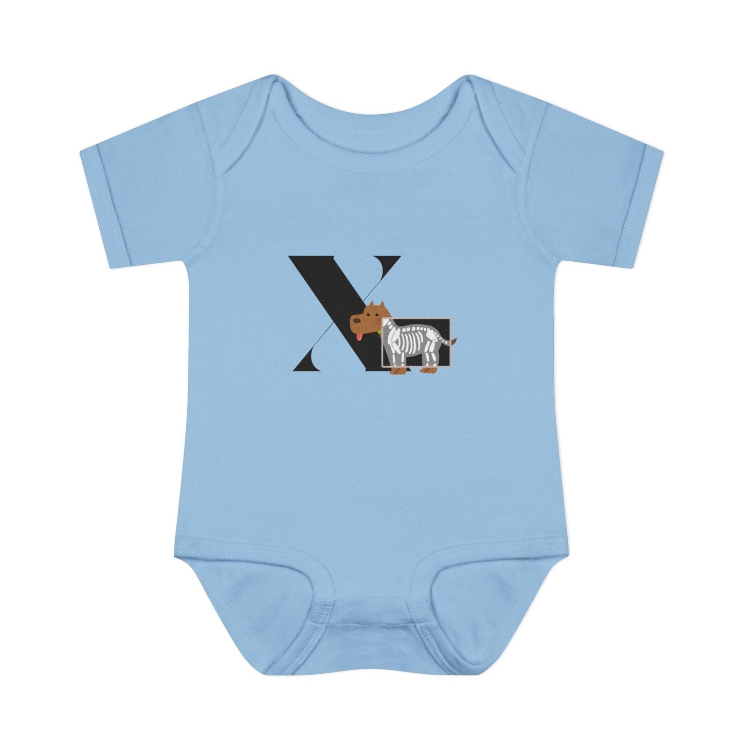 Alphabet Adventures: Letter X - X-Ray Vision Baby Onesie X is for X-Ray Vision! - Whippie's