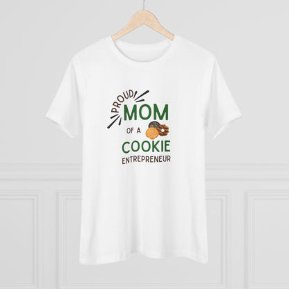Proud Mom of a Cookie Entrepreneur - Women's Tee Celebrate Your Little Cookie Boss! - Whippie's