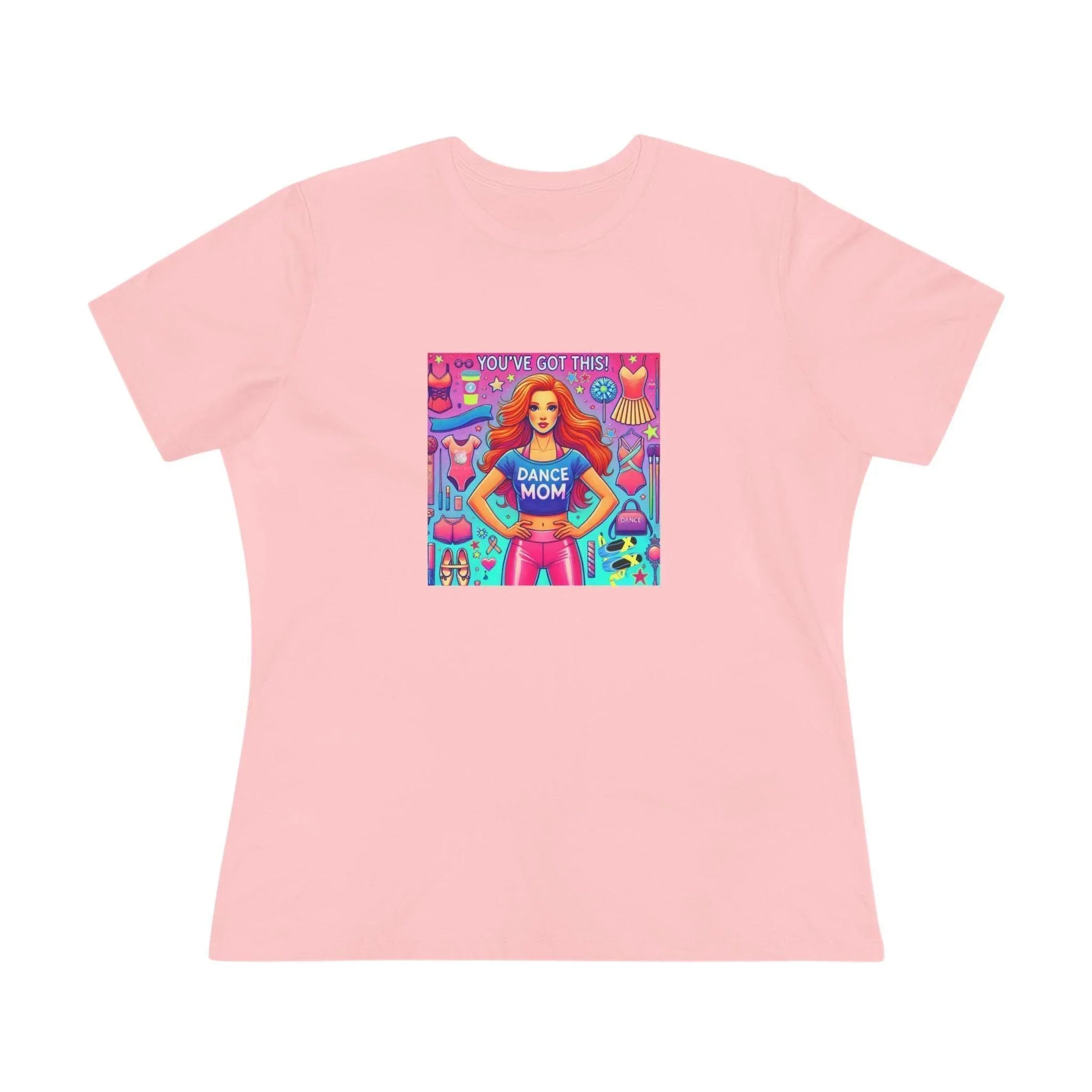 Dance Mom: You've Got This - Red Hair Mom - Women's Softstyle Tee - Whippie's