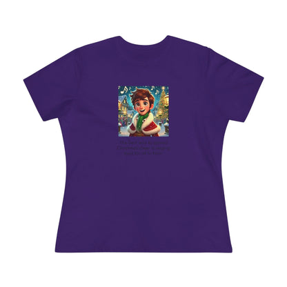 Caroler - Christmas Cheer - BHB Boy - Women's Tee - Whippie's