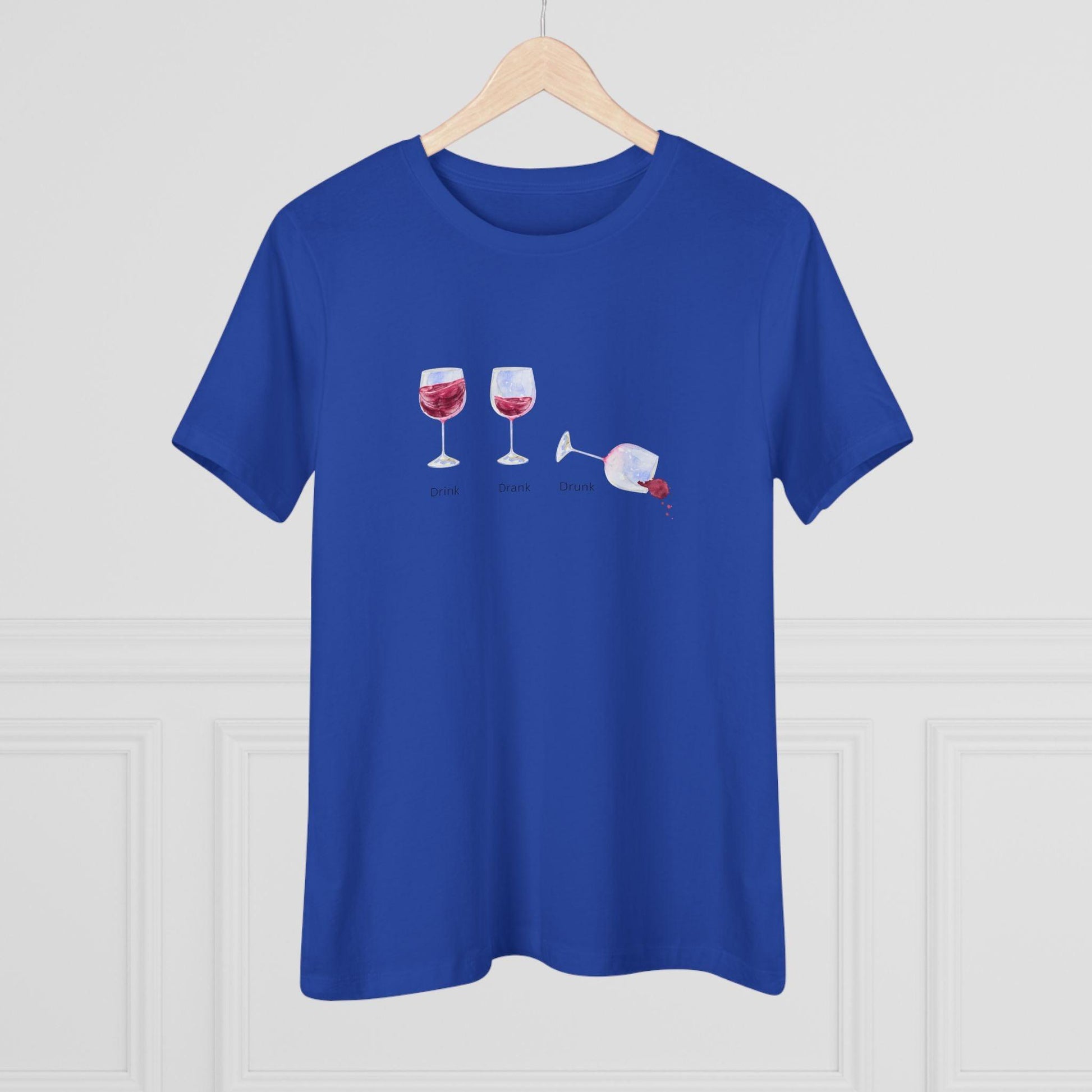 Drink, Drank, Drunk Tee - Sip, Savor, Repeat 🍷🍷🍷 - Women's Softstyle Tee - Whippie's