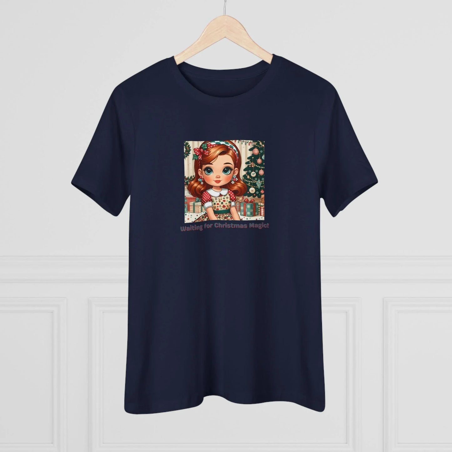 Waiting for Christmas Magic! - Women's Softstyle Tee - Whippie's