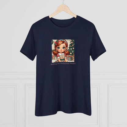 Waiting for Christmas Magic! - Women's Softstyle Tee - Whippie's