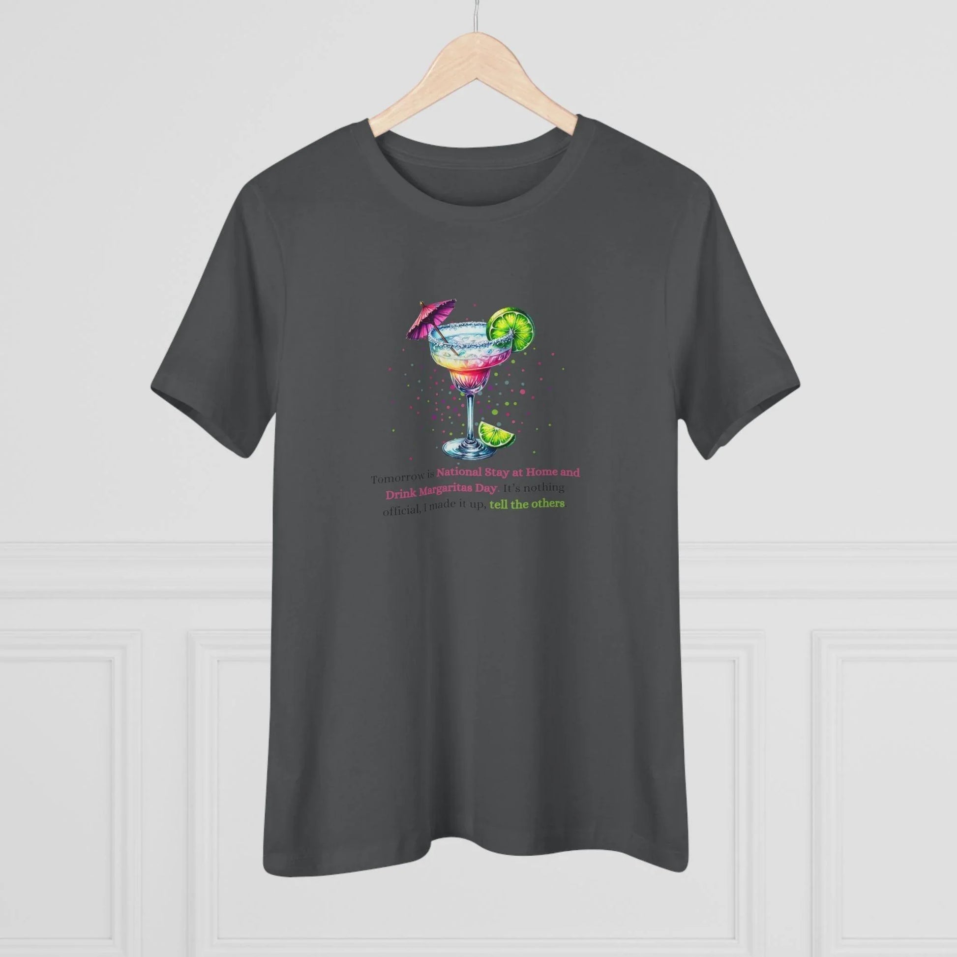 Margarita Day, It's Official (Because I Said So!) 🍹 - Women's Cotton Tee 🍹 - Whippie's