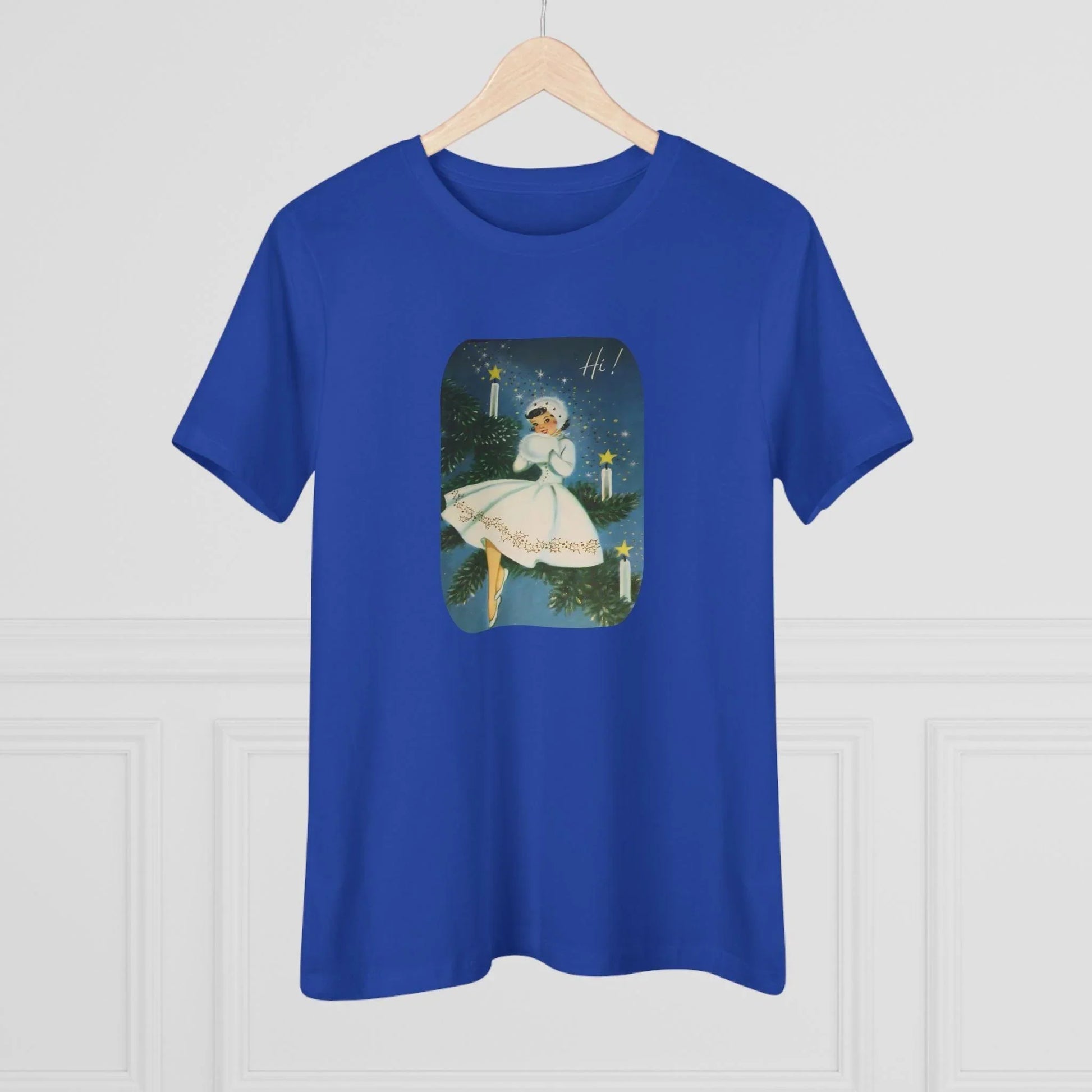 Hi! Lady in White - Women's Tee - Whippie's