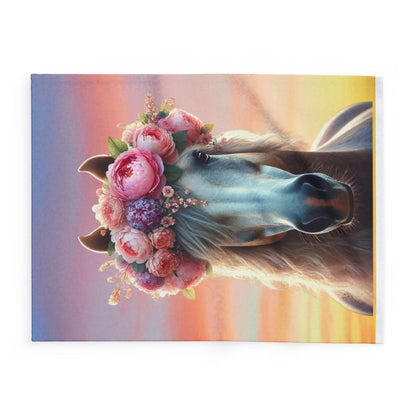 Horse Dreams Arctic Fleece Blanket - Cozy Up with Equestrian Charm! 🐴✨ - Whippie's