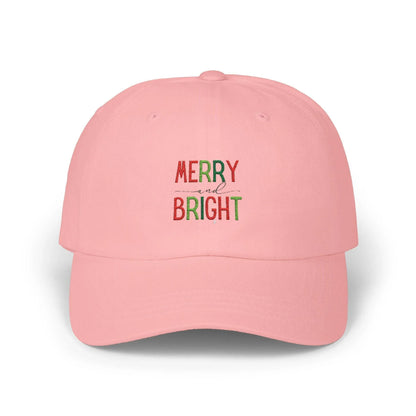 Merry and Bright - Embroidered Baseball Cap 🌈✨ - Whippie's