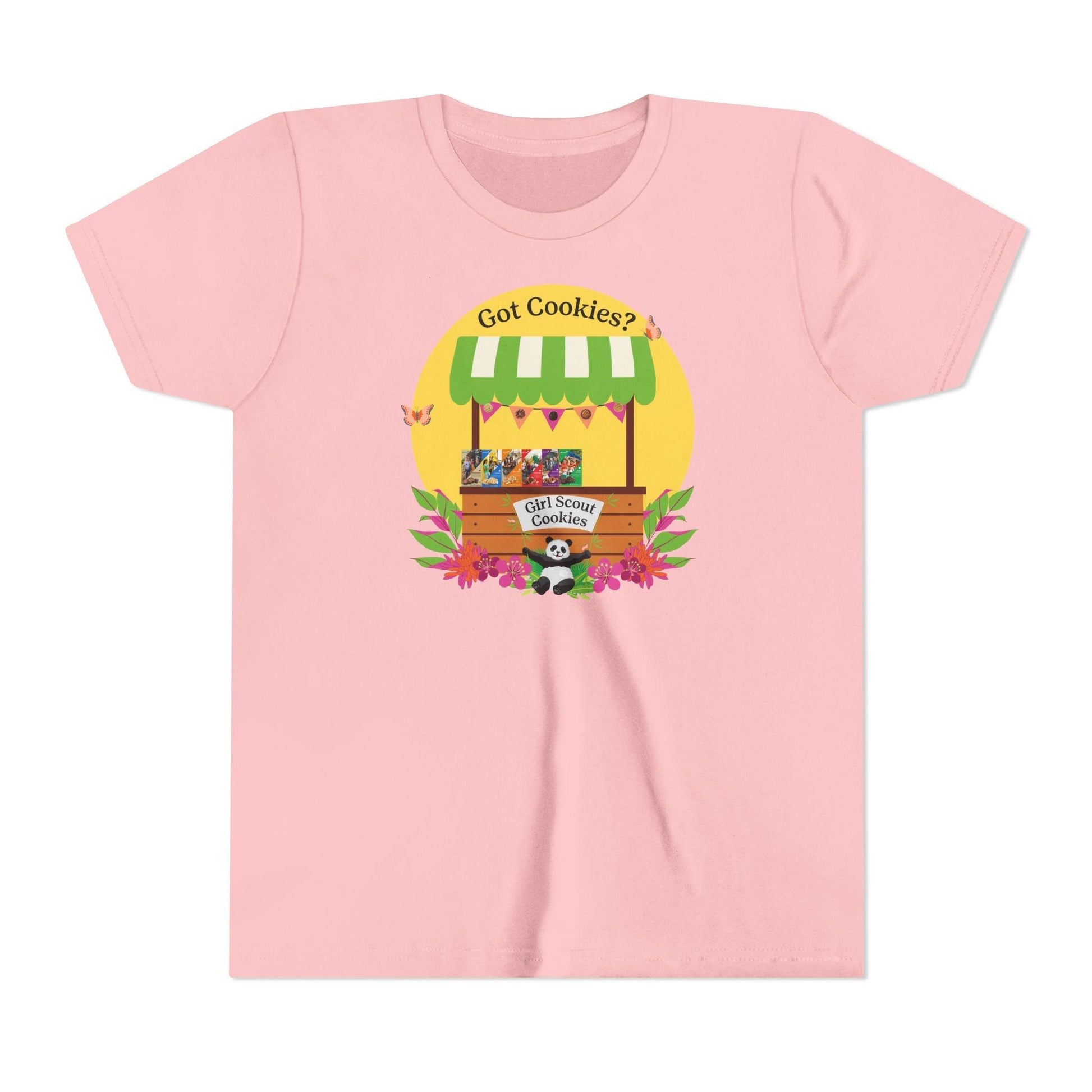 Got Cookies? Youth Tee - Support Your Local Girl Scout! 🍪🐼 - Whippie's