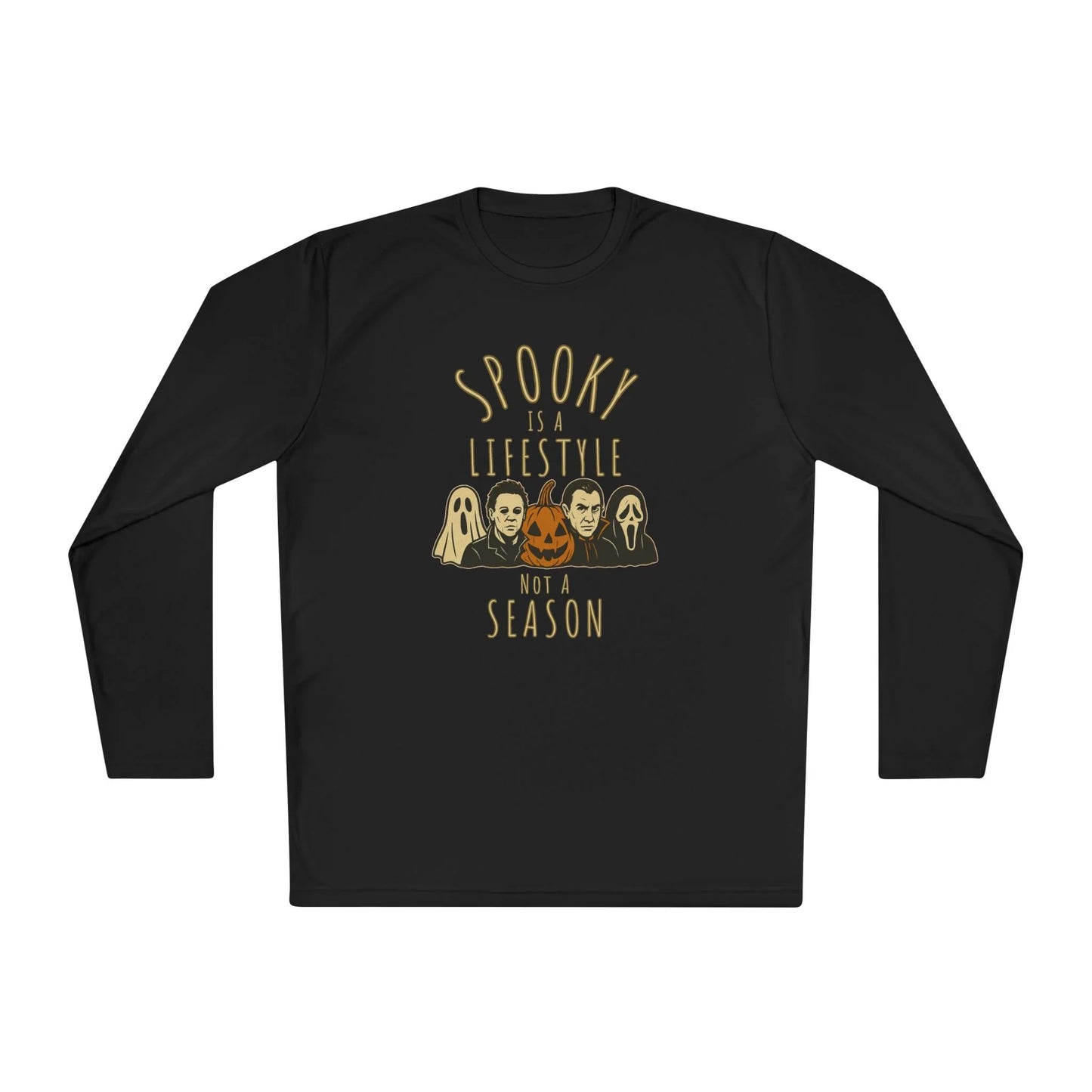 Spooky Is A Lifestyle: Classic Horror Icons Unisex Long Sleeve Tee - Whippie's
