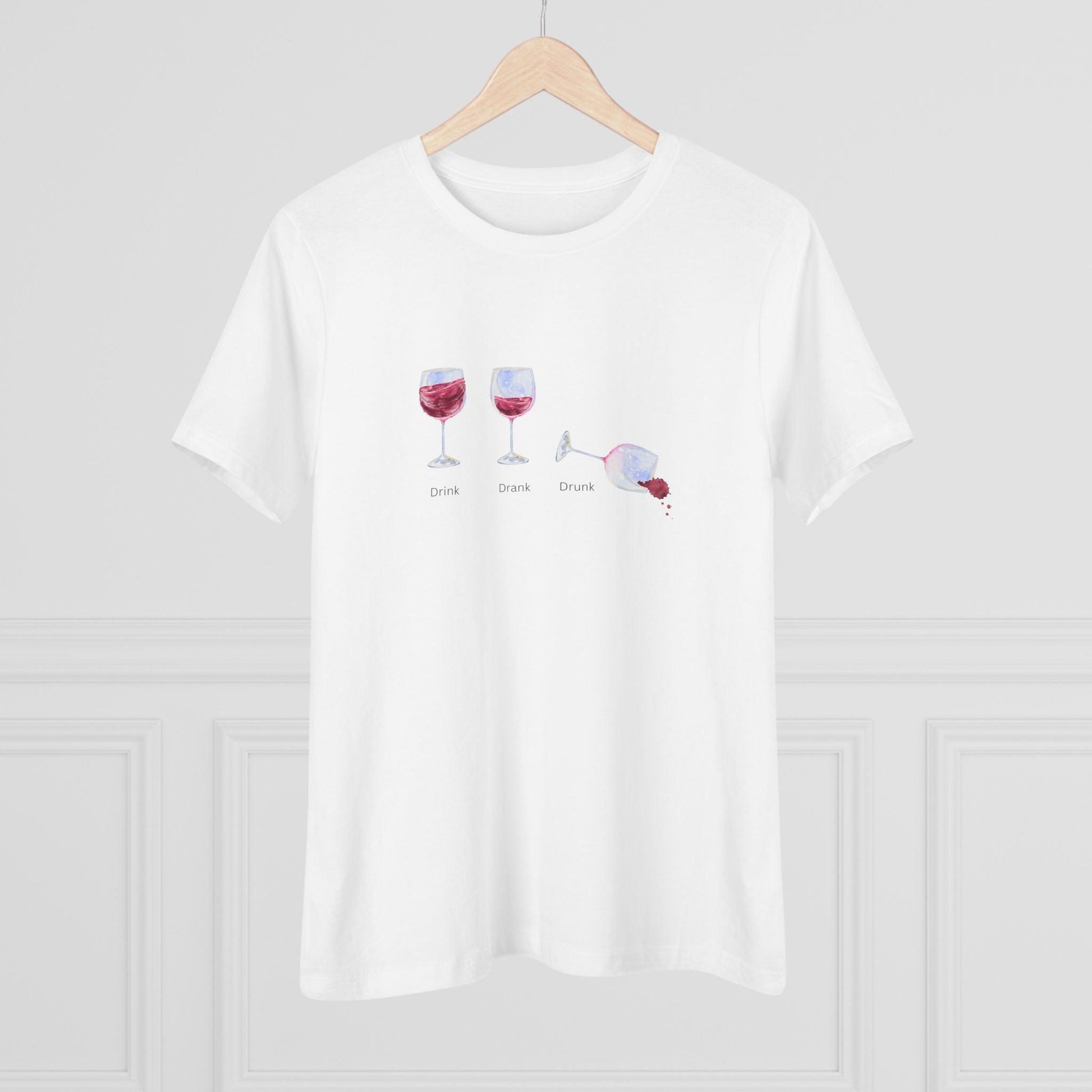 Drink, Drank, Drunk Tee - Sip, Savor, Repeat 🍷🍷🍷 - Women's Softstyle Tee - Whippie's