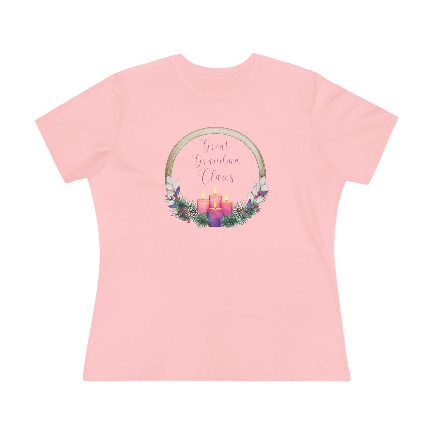 🕯️ Great Grandma Claus 👵🏼✨🎄 - Women's Softstyle Tee - Whippie's